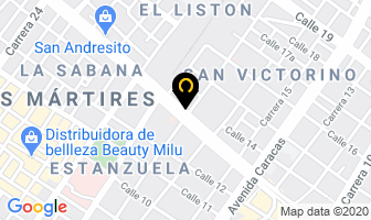 Mapa de Palos & Molduras Ltda en Bogotá D.C