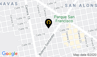 Mapa de Pan Burger en Bucaramanga