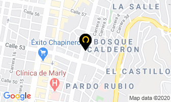 Mapa de Pan Fino Ltda. en Bogotá D.C