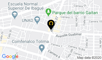 Mapa de Pan Mariquiteño en Ibagué