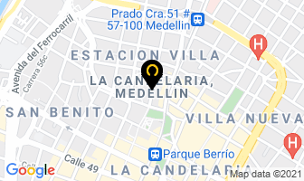 Mapa de Pan Panderito en Medellín