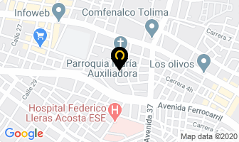 Mapa de Pan & pasta en Ibagué
