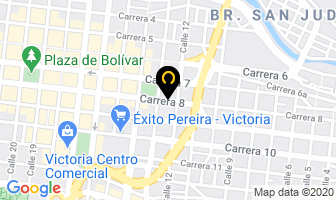 Mapa de Pan Pollo Del Centro en Pereira