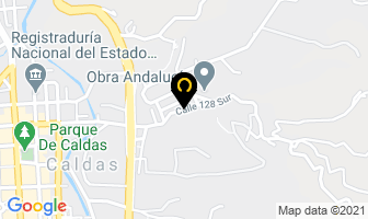 Mapa de Panadería Andalucía en Medellín