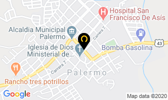 Mapa de Panaderia Andaluz en Palermo