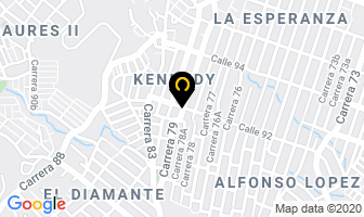Mapa de Panadería Bonn Apetit en Medellín
