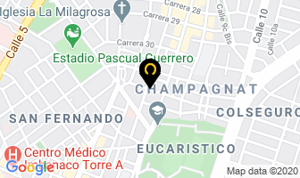 Mapa de Panadería Café Y Trigo en Cali