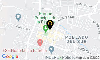 Mapa de Panadería Coma Y Lleve en La Estrella