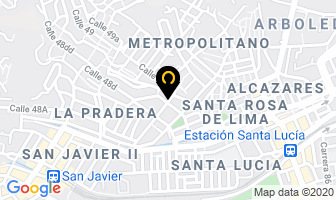 Mapa de Panadería Dd en Medellín