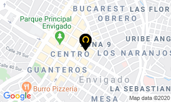 Mapa de Panaderia Distribuidora Mapam en Medellín