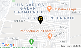 Mapa de Panadería Don Pan en Palmira