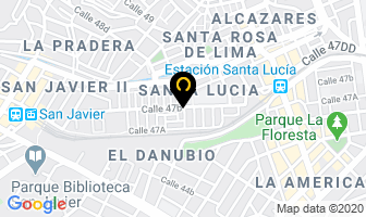 Mapa de Panadería El Dulce Encanto en Medellín