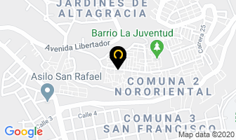 Mapa de Panadería El Gran Chapulín en Bucaramanga