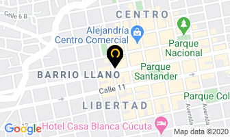 Mapa de Panadería El Gran Pan en Cúcuta
