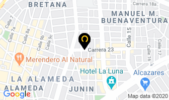 Mapa de Panaderia El Pan Francés en Cali