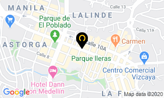 Mapa de Panadería La 41 en Medellín