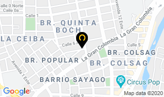 Mapa de Panadería La Bannet en Cúcuta