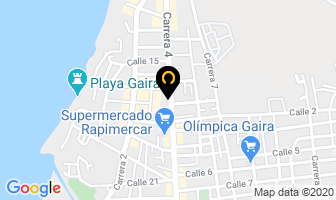 Mapa de Panadería La Especial en Santa Marta