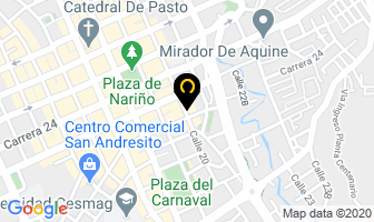 Mapa de Panadería La Internacional en Pasto