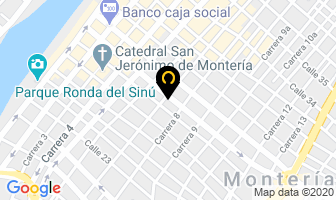 Mapa de Panaderia La Mejor en Montería