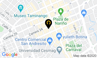 Mapa de Panadería La París en Pasto