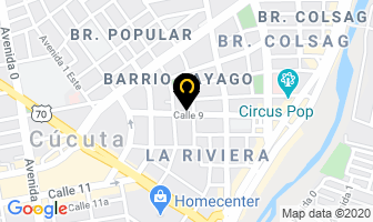 Mapa de Panaderia La Ricotta en Cúcuta