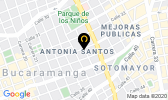 Mapa de Panaderia Lecroissant en Bucaramanga