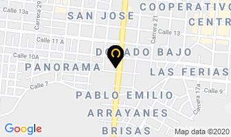 Mapa de Panaderia Maná Rico Sabor en Acacias