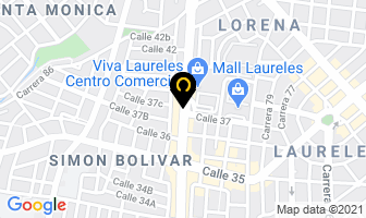 Mapa de Panaderia Mi Rey. J en Medellín