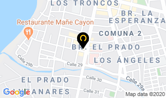 Mapa de Panaderia Miraflores en Santa Marta