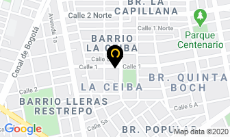 Mapa de Panadería Pan Dora en Cúcuta