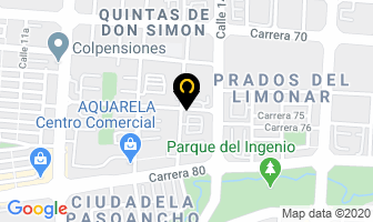 Mapa de Panadería Pan Y Mecato en Cali