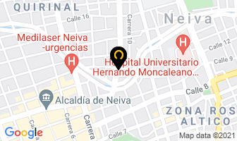 Mapa de Panadería Panisimo en Neiva