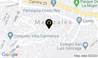Mapa de Panaderia Pegaso en Manizales