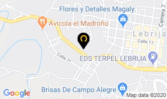Mapa de Panaderia Pompeya en Lebrija