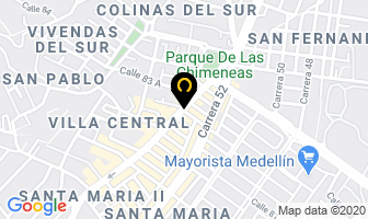 Mapa de Panaderia Punto Ricuras en Itaguí