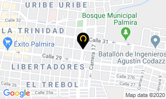 Mapa de Panadería Rayne en Palmira