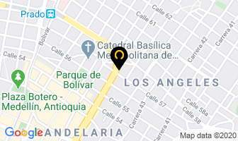 Mapa de Panadería Sabro Pan en Medellín