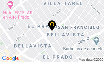 Mapa de Panadería San Diego en Barranquilla