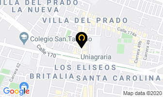 Mapa de Panaderia Suavi Pan en Bogotá D.C