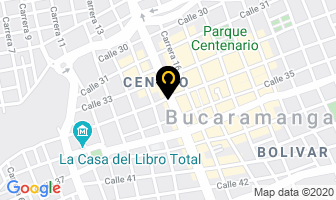 Mapa de Panaderia Super Ponque en Bucaramanga