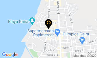 Mapa de Panaderia Tamacá en Santa Marta