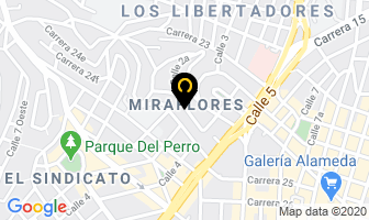 Mapa de Panaderia Todo Rico en Cali