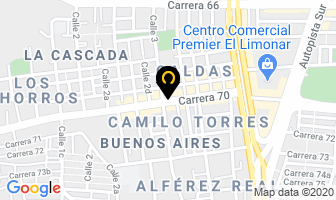 Mapa de Panadería Todo Ricura en Cali