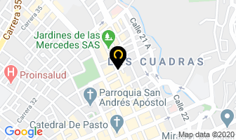 Mapa de Panadería Valladolid en Pasto