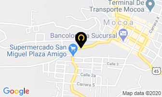 Mapa de Panaderia Y Cafeteria La 17 en Mocoa