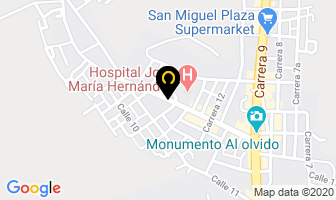 Mapa de Panaderia Y Pasteleria Caprichos en Mocoa