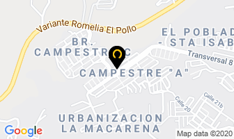 Mapa de Panadería Y Pastelería Colombia en Dosquebradas