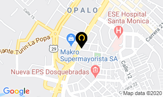 Mapa de Panaderia Y Reposteria Don Buñuelo en Dosquebradas