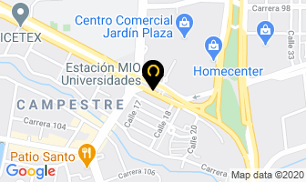 Mapa de Pañal Outlet S.a en Cali